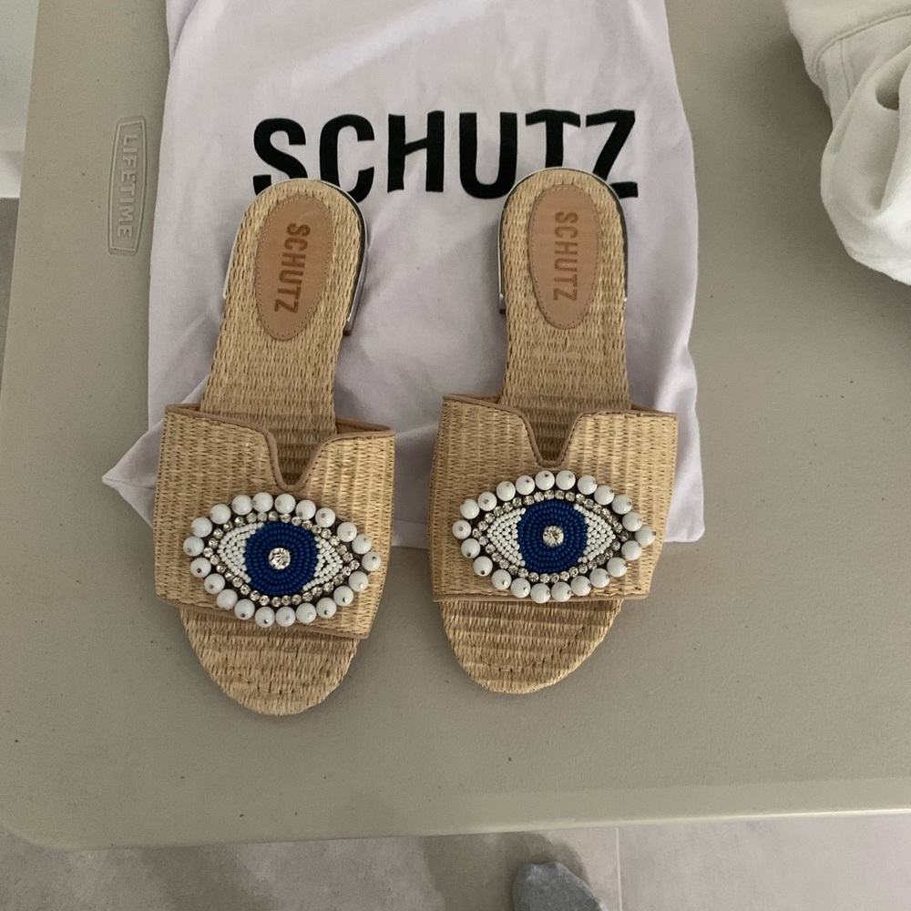 COPY - Schultz Evil-eye Sandal (rhinestones)